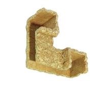 de Acuario - Accesorio de Cueva Pleсo | Refugio de Cueva de pecera de Esquina, cavidades de de Esquina | bagre Corydora, Loach Kuhli, de pecera Negro Pleсo para Jugar en Interiores