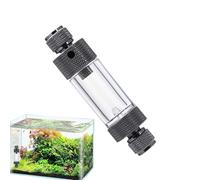 de acuario - Válvula de aire de aleación de 4,5 x 2,2 x 8,5-9,7 cm y difusor | Regulador con trampa de agua para compresor de aire, acuarios, peceras y plantas de jardín