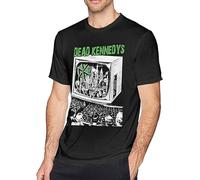 De-Ad Kenne-DYS Mens Breathable T Shirt Casual Round Neck Easy tee Hip Hop tee Black XL