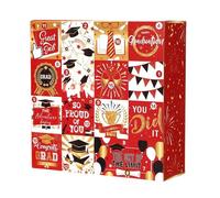 de Adviento de graduación, 2026 de Adviento de 16 días | vacía de graduación de secundaria, para de escuela secundaria, ceremonia, celebración de evento