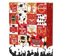 de Adviento para Graduación - Kit de Montaje para 16 Días con Cuenta Regresiva 2026,Vacía para Graduación de Instituto,para Estudiantes Adultos Celebración de