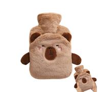 De Agua Caliente 1L - Diseño Animal Con De Felpa | Protección Contra El Frío En Invierno, Del Dolor Menstrual, Dolor De Hombro, Dolorr Muscular, Viajes, Lesiones En Cama Y Lesiones