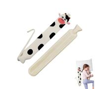 de agua caliente de invierno de 2 litros - calentador de manos grande portátil con funda suave | Calentador de cama para la cintura, ideal para los días fríos, práctica de agua para mayor