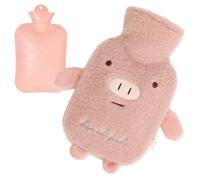 De Agua Caliente,Pack de 1L Reutilizable con Almohadilla de Dibujos - de Agua Tibia,Para Viaje Escuela Camping Niños Mujeres Hombres Invierno Piernas Manos Hombros Cuello Espalda