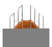 de Agua de Tortuga, Plato de alimentación de Reptiles, Cuenco Triangular de 7.87 x 6.89 x 5.91 Pulgadas, Desmontable, diseño Resistente no venenoso para Gecko, Lagarto, Rana, dragón