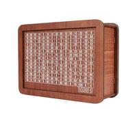 De Ahorro De Dinero - De Madera Contenedor De Monedas Decorativo, Billetes Seguros | Banco De Ahorros De Larga Duración para Adultos, Desafío De Objetivo De Ahorro, Org