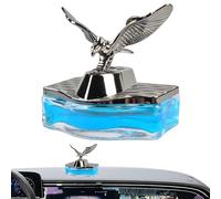 De Aire Del Coche | Perfume De Coche | Soporte De Perfume Electroplacado De Águila Voladora | Botella De Aromaterapia De 65 Ml Para Un Elegante Interior Automático, Fragancia Duradera Con Toq