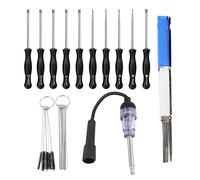 de Ajuste Carburador Destornilladores Limpiador Probador de Encendido Motor para Carburador ComúN de 2 Ciclos Cadena/Recortadora/Herbicida/Motosierra