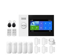 de alarma 4G 3G for seguridad en el hogar con sirena solar inalámbrica PIR compatible con control remoto Tuya Para Villas y Almacenes(F-107.)