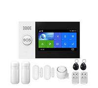 de alarma 4G 3G for seguridad en el hogar con sirena solar inalámbrica PIR compatible con control remoto Tuya Para Villas y Almacenes(C-107.)