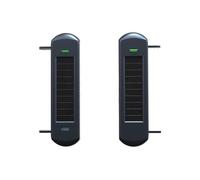 De alarma for la entrada con sensor de haz solar, alcance inalámbrico 800 metros, del 100, alertas seguridad for el hogar DIY Para uso doméstico(Q3)
