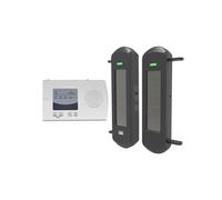 De alarma for la entrada con sensor de haz solar, alcance inalámbrico 800 metros, del 100, alertas seguridad for el hogar DIY Para uso doméstico(KIT1)