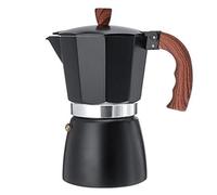 de aleación de aluminio - moca de aluminio de diseño clásico | Fácil de limpiar de aleación de aluminio para placa de cocina, café italiano tradicional