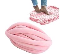 de algodón grueso,s para tejer a mano para Chunky - voluminoso de tubo lavable de algodón Extra suave para manta de tiro de nudo DIY