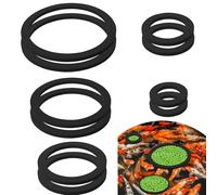 de alimentación de Alimentos para Peces: Marco Flotante, colocación nutricional específica, guía de surfače de Estanque, limitador de dispersión de alimentación, Accesorio de hábitat acuático