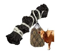 De Alimentación Lenta De Heno con Pequeños Agujeros De Malla | Red De Heno Anillada Resistente Y Duradera | Red De para Ganado Que Mejora El Control De La Ingesta. Accesorios para Granjas D