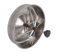 de Alimentación para Lechones de Acero Inoxidable, Comedero para Cerdos, Herramienta de Alimentación para Animales de Granja, Aves de Corral y Ganado (OUCRIYgteb7rhn43-12)