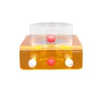 De Alimentación para Peces - Alimentador De Acuario Ornamental Fluorescente, Guía De Alimento para Peces Flotante Transparente | Herramienta De Alimentación Antidesperdicio, para Criador