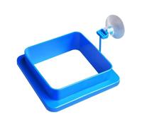 de alimentación para peces para acuario, estación de alimentación | Anillo flotante de alimento para peces para acuario, práctico comedero, anillo circular para alimento de peces