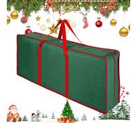 De Almacenaje Papel Regalo Estuche Almacenamiento Navideño Con Cremallera | Organizador Para Papel Regalo Con Asa Bolsa Para , Lazos Y Pegatinas Para Celebración Navideña, Hogar Y