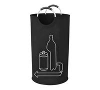 De Almacenamiento 115L Para Botellas Y Vidrio | Recipiente Plegable Con Asa Sólida De Aluminio | Solución Práctica Para Cocina, Despensa, Garaje, Oficina, Cuarto De Servicio Y Actividades Al Air