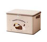 de almacenamiento con cerradura, contenedores apilables impermeables con patrón de cachorro, almacenamiento con cerradura, para paquetes de entrega de viajes, armario, garaje, dormitorio, baño