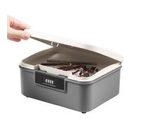 de Almacenamiento con Cerradura, pequeña de Almacenamiento con Cerradura con código de combinación, Segura para medicamentos, para Carpetas de colección de medicamentos