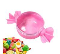 De Almacenamiento Con Forma De Corazón De San Valentín - Tarro De Dulces Con De Acrílico Rosa | Contenedor Pequeño En Forma De Corazón Para Chocolates, Golosinas, Notas De Amor, Recuerdos De