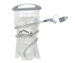 de almacenamiento de agua, depósito de agua de 1,5/2 litros, depósito de agua, paquete de hidratación, reemplazo para senderismo, ciclismo, correr, escalada, ciclismo