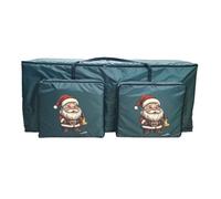 de almacenamiento de árboles de Navidad,Guirnalda De Almacenamiento Con 2 Bolsillos Delanteros | Guirnalda De Navidad Contenedor De Almacenamiento - Para Muebles Armario Viaje Lavandería