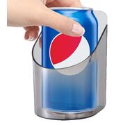 de almacenamiento de bebidas montada en la pared, estante de baño transparente sin sello | Organizador duradero para botellas de alta resistencia con diseño que ahorra espacio para cerveza, cola
