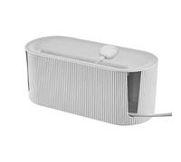 de Almacenamiento de Cables, Organizador de correctores de Cables para el hogar, Ranura para Tapa | Bandeja Oculta Duradera para Cables eléctricos, solución de Almacenamiento Transparente de