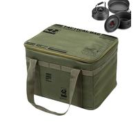 de almacenamiento de camping - 42 l resistente al agua, resistente al agua, organizador de asa portátil, de la compra para alimentos, mudanzas, embalaje, lavandería, viajes, gimnasio