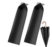 de Almacenamiento de Cinta genérica, 2 Bolsas de Repuesto, Ligera al Aire Libre para Viajes, Organizador de Viajes, Resistente al Agua, Nailon, para Carpas, Trekking Sticks, Paraguas de 8 x 24