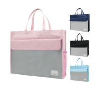 de almacenamiento de documentos A3 - Organizador de archivos de gran capacidad, estuche de arte, carpeta de transporte de tela Oxford | Portafolio para cuaderno, bolígrafo, revista, escuela de n