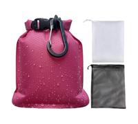 De Almacenamiento De Jabón - Estuche De Gel De Ducha, Red Impermeable, Resistente Y Antifugas, Ideal para Uso Diario, Gimnasio Y Viajes | Accesorio De Viaje Fiable para El C, Rosa Brillante, Se