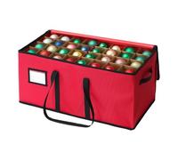 de almacenamiento de navideños, grande ajustable desmontable, almacenamiento de decoración navideña, para joyas, bolas, figuras, lazos, tarjetas, orden, día de San Valentín