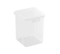 de almacenamiento de , organizador de maquillaje, contenedor de | Organizador de recipientes de baño para bolas de algodón, hisopos, almohadillas, hilo dental, eliminación de cera de oídos