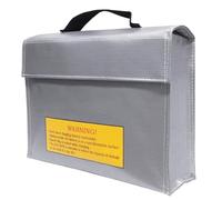 de Almacenamiento de Seguridad para batería: Estuche de Transporte ignífugo, Soporte para Paquete de energía Resistente a los Golpes, organizadora portátil a Prueba de Fuego | E-Scooter Dr