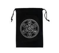 de Almacenamiento de Tarot, misteriosa de Almacenamiento para Cartas de Tarot mágicas Negras, Bolsas duraderas para Cartas de Tarot para sabiduría de Brujas, Tarjetas de Juego de Mesa