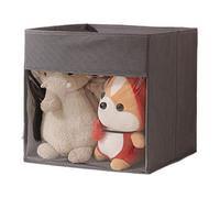 de almacenamiento de tela, plegables, caja de ahorro de espacio, cubo no tejido multifuncional para despensa, sala de estar, armario, estantería