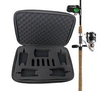 de almacenamiento para brazo de pesca - de advertencia, bandeja de advertencia para luz de sonido, de almacenamiento para electrónica de pesca, kit de transporte extraíble para