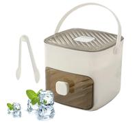 de almacenamiento para congelación de hielo | Easy Release Chilling Cube Making Box - Press-Type Design, Large Capacity Ice Making Storage Box for Kitchen, Picnic, Camping