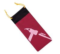 de Almacenamiento para estacas de Tienda de campaña, Impermeable, 600D Oxford Resistente, de Almacenamiento Plegable para el Suelo, de Almacenamiento para Camping y Senderismo, Rojo