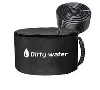 de almacenamiento para manguera de , 60 x 30 cm, impermeable, contenedor portátil con doble cremallera, organizador de herramientas de residuos de remolque de viaje para cables