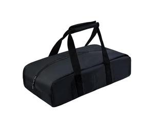 de almacenamiento para pelotas de petanca de tela Oxford, de fútbol unisex para adultos, de transporte impermeable con 8 compartimentos, doble cremallera, asa de transporte cómoda