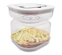 - de almacenamiento - Recipiente de pepino reutilizable con separador integrado y tapa sellada, resistente a los olores, apto para alimentos para una fácil limpieza | Hermético