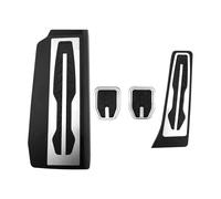 de almohadillas pedales Para BMW 740i 750i 750Li 7 Para La Serie G11 G12 2016 2017 Pedales Coche Freno Combustible Gas Reposapiés Cubierta Placa(MT with Rest)