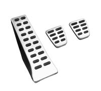 de almohadillas pedales Para Kia Para Cadenza K7 2017~2021 Cubierta Pedal Freno Acelerador Coche Pedales Embrague Alfombrilla Pie Proporcionar(MT 3pcs)