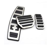 de almohadillas pedales Para Land Rover Discovery 3 4 Para Range Sport 2008-2013 Reposapiés Coche Juego Cubierta Pedal Freno Acelerador Muerto(3pcs)